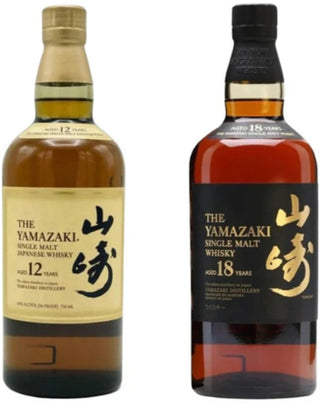 Yamazaki 12 Year & Yamazaki 18 Year – Party Bundle (2Packs x 750ml).