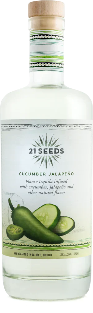 21 Seeds Cucumber Jalapeno Infused Tequila