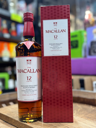 Macallan 12 Year Sherry Oak Single Malt Scotch