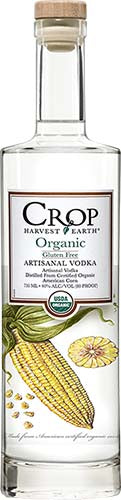 Crop Harvest Earth Organic Artisanal Vodka