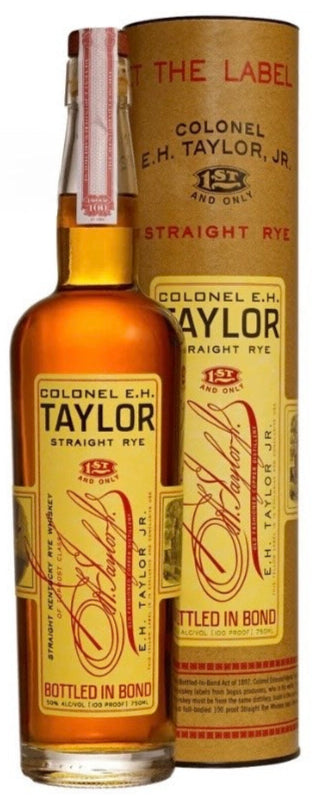 Colonel E.H. Taylor Straight Rye Straight Kentucky Rye Whiskey 750ml.