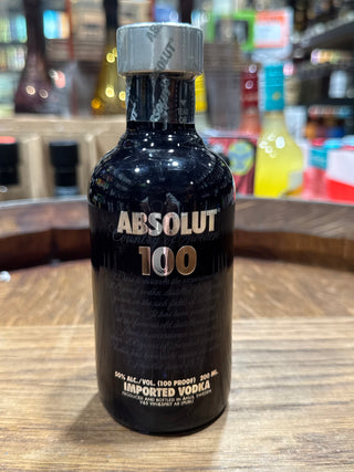 Absolut 100 Proof Premium Swedish Vodka (200 ml, 50% ABV)