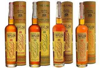 E.H. Taylor Collection – Straight Rye, Barrel Proof, Single Barrel, & Small Batch Bourbon Bundle (4 x 750ml)