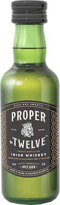 Proper No. Twelve Irish Whiskey – Triple Distilled Blended Whiskey