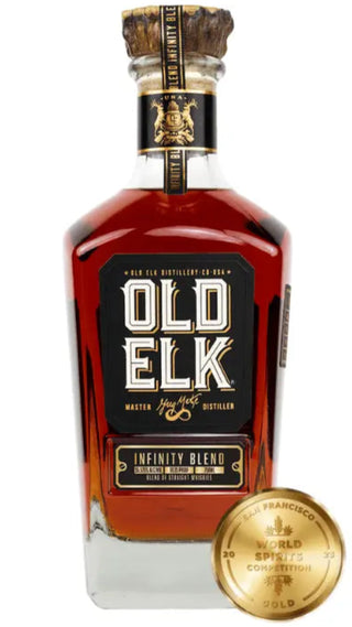Old Elk Infinity Blend 2023 Edition Blended Bourbon Whiskey — 111.15 Proof (57.575% ABV), 750 mL
