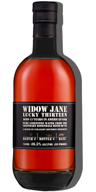 Widow Jane Lucky Thirteen Straight Bourbon Whiskey – 13 Year (750 ml, 93 proof / 46.5% ABV)