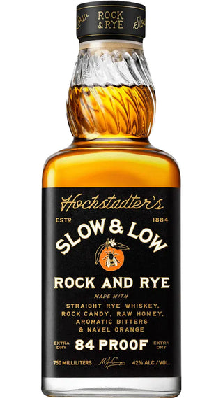 Slow & Low Rock and Rye – Ready-to-Drink Old Fashioned Whiskey Cocktail