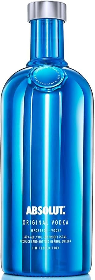 Absolut Vodka Electrik limited edition bottle