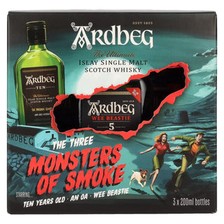 Ardbeg The Three Monsters of Smoke Single Malt Scotch Whisky, Islay, Scotland