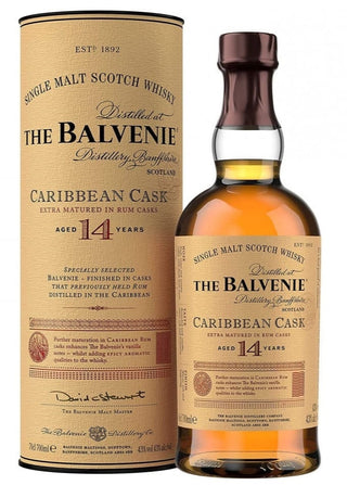 Balvenie 14 Year Caribbean Cask Single Malt Scotch