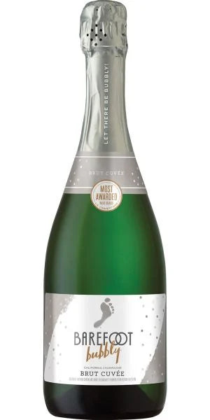 Barefoot Bubbly Brut Cuvee Champagne Sparkling Wine