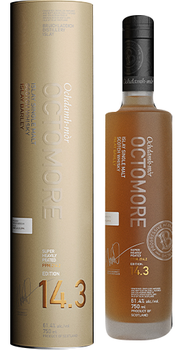 Bruichladdich Octomore Edition 14.3 Super Heavily Peated Single Malt Scotch Whisky 750ml