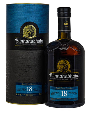 Bunnahabhain 18 Year Small Batch Distilled Islay Single Malt Scotch Whisky