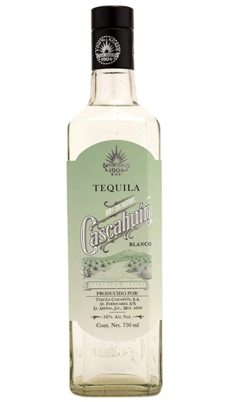 Cascahiun Tequila Blanco Jalisco Mexico