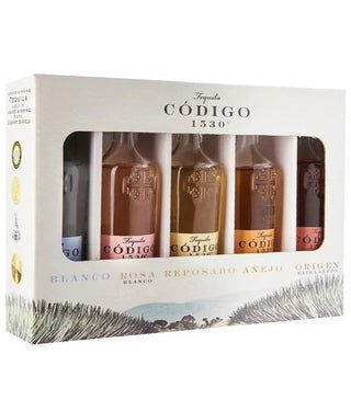 Codigo 1530 Tequila Combo Each Anejo Blanco Rosa Extra Ajeno Origen & Reposado 5pk