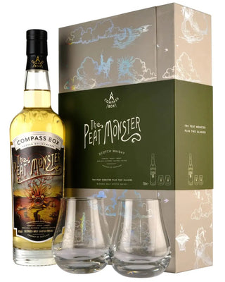 Compass Box The Peat Monster Blended Malt Scotch Gift Set