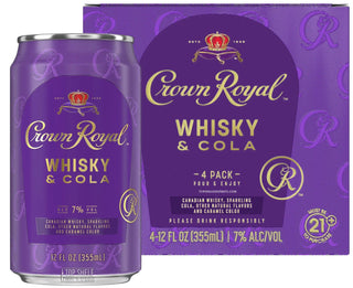 Crown Royal & Cola 4-Pack