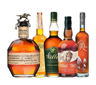 Blanton Original, EH Taylor Small Batch, Weller Special Reserve, Buffalo Trace and Eagle Rare Bundle (5 x 750ml).