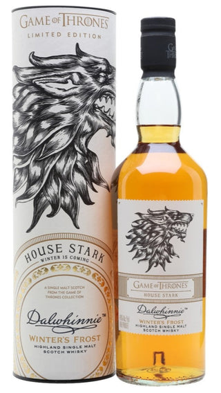 Dalwhinnie Winter’s Frost Game of Thrones House Stark Single Malt Scotch