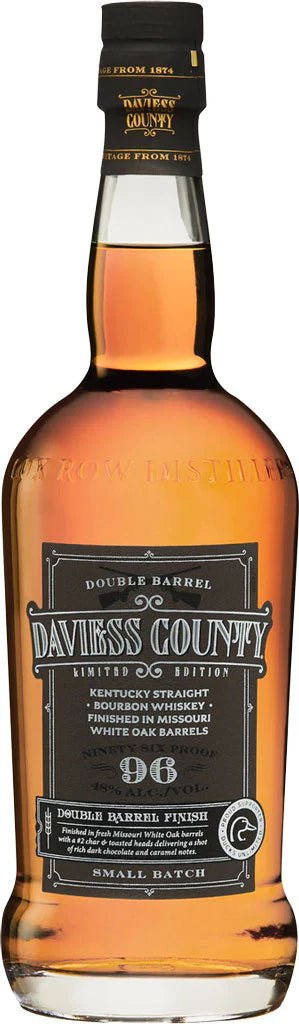 Daviess County Double Barrel Finish Small Batch Bourbon Whiskey