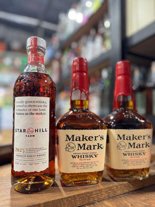 Maker’s Mark Star Hill Farm & Maker’s Mark Original Kentucky Straight Bourbon Whisky Bundle (3 x 750ml Bottles)