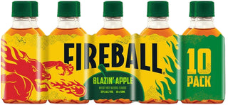 Fireball Blazing Apple Whisky (10-pack of 50 ml bottles)