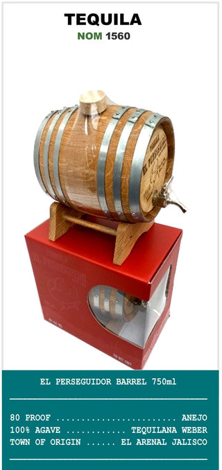 El Perseguidor Anejo Barrel Tequila