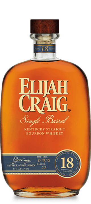 Elijah Craig 18 Year Old Single Barrel Bourbon