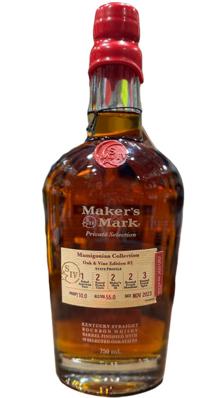 Maker's Mark Private Selection - Mamigonian Collection - Oak & Vine Edition #2 Nov 2023