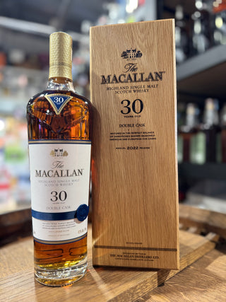 Macallan 30 Year Old Double Cask Highland Single Malt Scotch Whisky 2022