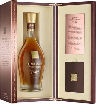 GLENMORANGIE SINGLE MALT SCOTCH GRAND VINTAGE Seventh Edition in the Bond House No. 1 Collection 1997 23 YR 750ml