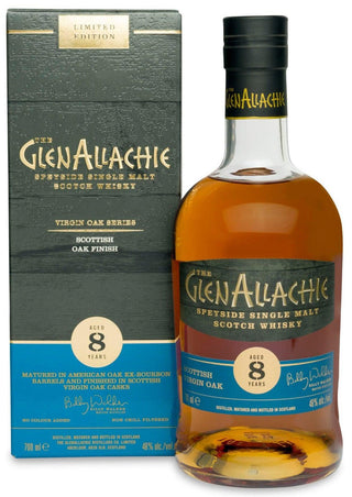 Glenallachie 8yr Speyside Scotch Scottish Virgin Oak Finish