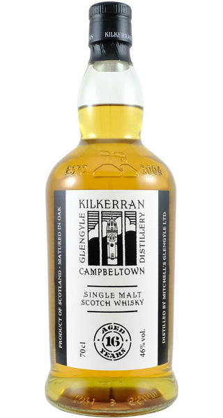 Glengyle Distillery Kilkerran 16 Year Old Single Malt Scotch Whisky 46% ABV