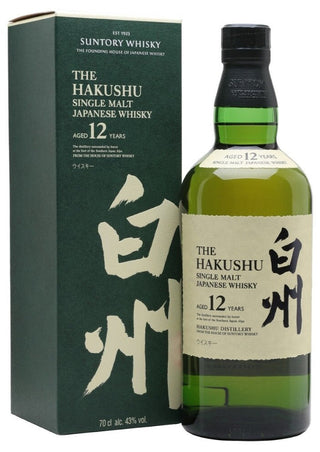 Hakushu 12 Year Old Single Malt Japanese Whisky