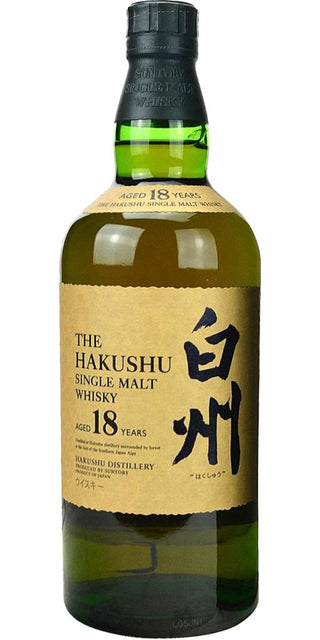 Hakushu 18 Year Old Single Malt Japanese Whisky