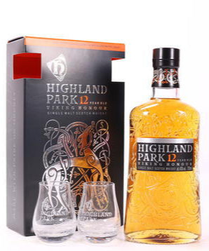 Highland Park - Viking Honour 12 Year Old Scotch Gift Set (750ml)