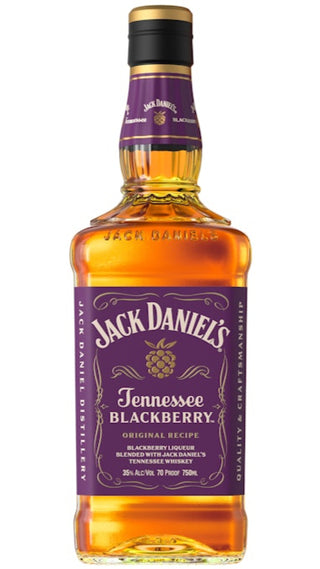 Jack Daniel’s Blackberry Flavored Whiskey Liqueur (750ml, 35% ABV)