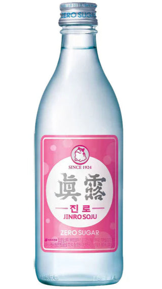 Jinro Is Back Zero Sugar Soju Pink Label