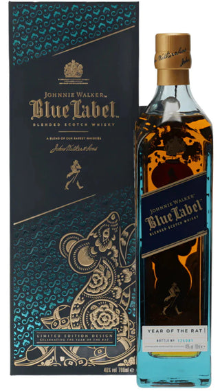 Johnnie Walker Blue Label Limited Edition Year of the Rat (750ml, 92 Proof / 46% ABV)