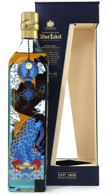 Johnnie Walker Blue Label Year of Pig Limited Edition 750ml – Ly's
