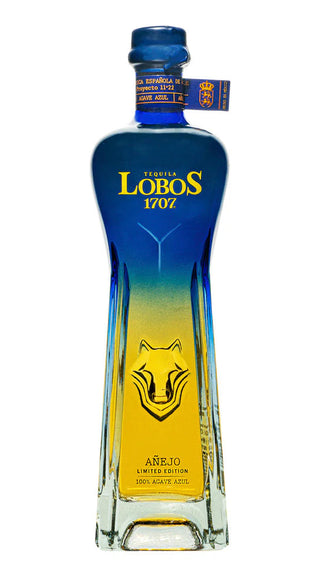 Lobos 1707 Limited Anejo Tequila.