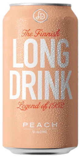 The Finnish Long Drink Peach (5.5% ABV)
