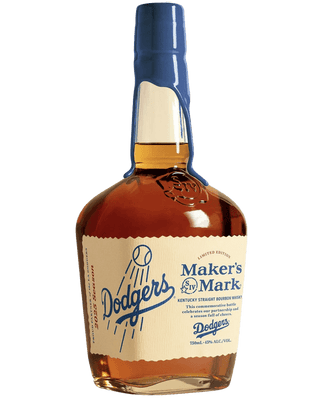 Maker’s Mark Limited Edition Dodgers 2025 Season Kentucky Straight Bourbon Whisky (750ml, 45% ABV).
