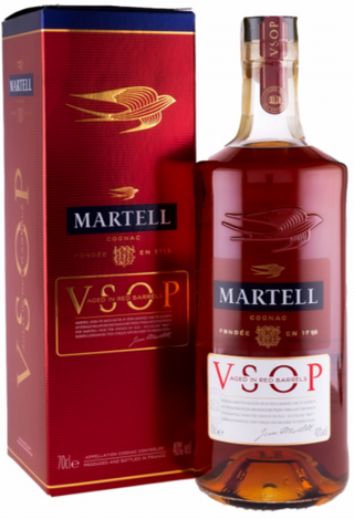 Martell VSOP Red Barrel – Aged French Cognac (40% ABV)