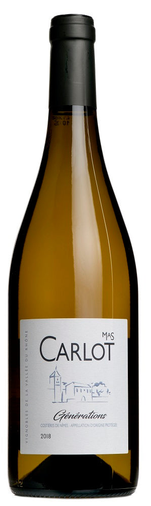 Mas Carlot Costieres De Nimes Blanc