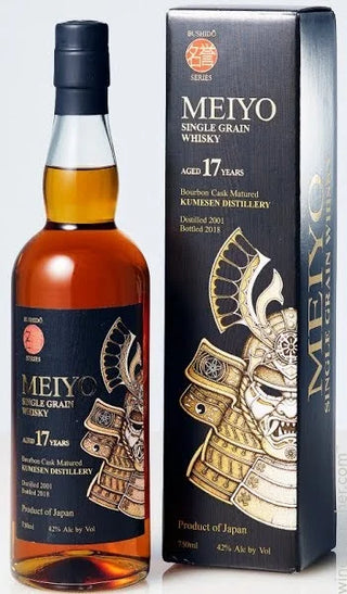 Meiyo Single Grain 17 Year Old Japanese Whisky – Aged Japanese Grain Whisky (750ml, 42% ABV)