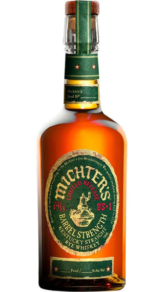 Whisky de centeno puro de barril de Michter's, de edición limitada