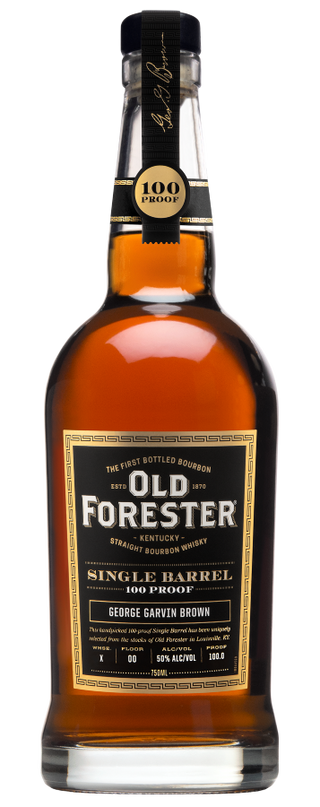 Old Forester Single Barrel Kentucky Straight Bourbon Whiskey – 100 Proof (50% ABV, 750 ml)