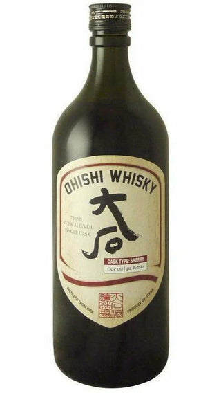 Ohishi Distillery Sherry Cask Japanese Whiskey