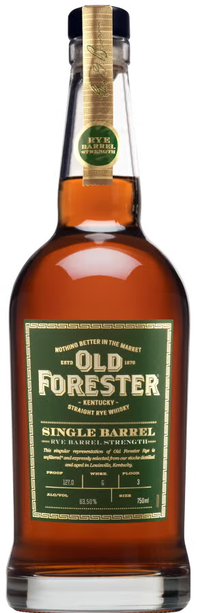 Old Forester Single Barrel Rye – Kentucky Straight Rye Whiskey (750ml).hot item